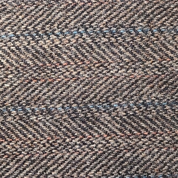 HARRIS TWEED HERRINGBONE SPORT COAT BLAZER - Picture 2 of 10